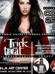 Trick And Treat Halloween Party